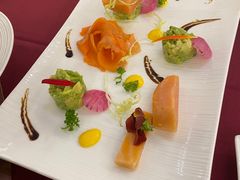 煎烤三文鱼芒果沙沙-红房子西菜馆(淮海中路店)