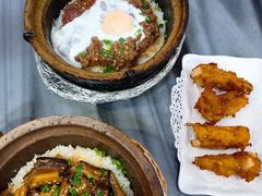 窝蛋牛肉煲仔饭-红星光发煲仔饭(大石街店)