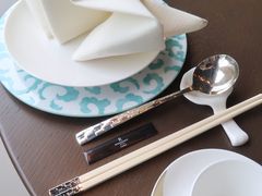 餐具摆设-南宁万丽酒店-万丽轩中餐厅