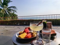 -日落吧·海景咖啡厅·餐酒吧·鸡尾酒·下午茶·乐队表演·浪漫夕阳·三亚文华东方酒店