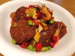 毛豆烧藕饼-品大三(大行宫店)