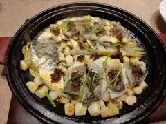 砂鍋焗大黃魚-鲤院·新中式美学·庭院餐厅(夫子庙店)