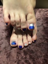 -手牵手美甲