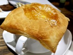 奶油蘑菇汤-水木锦堂·自助铁板烧(世贸天阶店)