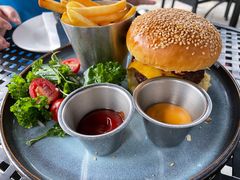 美式烧烤牛肉汉堡-bluefrog蓝蛙(恒隆广场店)