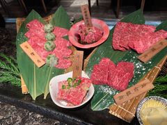 本日限定和牛五种组合-老乾杯和牛烧肉(王府中环店)