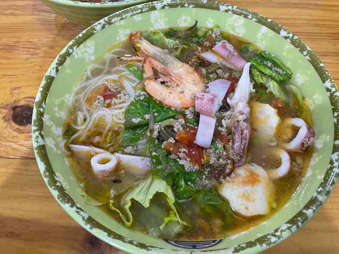 周记蟹仔粉-"第一天晚上到了北海,时间也晚了不知道去吃.