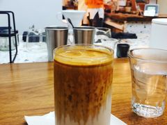 红豆沙拿铁-Line 咖啡(石厦花园店)