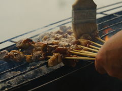 猪肉串-北京上庄水库尚野露天户外自助烧烤