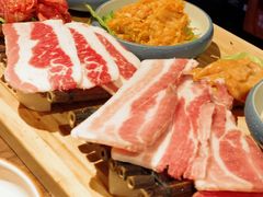 -明洞阿姨·韩式酱蟹烤肉·创意料理(三元桥店)