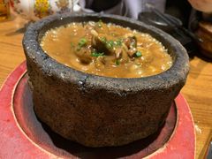 石锅烩松茸-敏珠拉姆藏餐·南京厨房(富春江东街店)