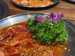 -明洞阿姨·韩式酱蟹烤肉·创意料理(三元桥店)