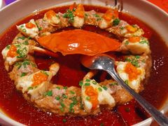 糟骨头黑豚肉碎蒸膏蟹-上海滩餐厅(BFC外滩金融中心店)