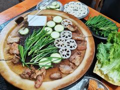 -老姐石板烧烤+铜炭火锅(总店)