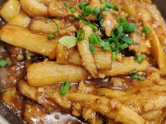 鱼香茄子煲-新东城喜宴海鲜酒家(同德店)