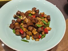 杏鲍菇牛仔粒-西安饭庄·非遗陕菜(钟楼店)