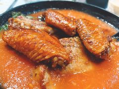 番茄浓汤鸡翅猪扒通粉-华嫂冰室(尖沙咀店)