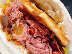 独创肉蛋双拼-老金家蛋菜夹馍(西安总店)