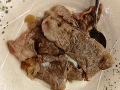 温泉蛋泡石烤牛肉-天狗山料理(省体店)