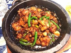 酱爆石锅蛙-绿茶餐厅(王府井永宁门店)
