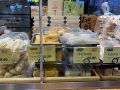 面包甜点陈列柜-泸溪河桃酥(长乐路店)