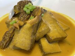 羊肚菌烧黑豆腐-无味舒食(环岛路店)