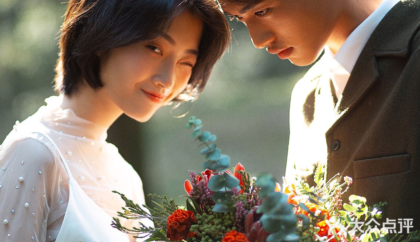 春夏小清新婚照🌿藏在小森林里的秘语💕