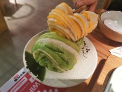 菠菜汁花卷-三十六味匠猪蹄(三元桥店)
