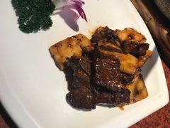 黑椒年糕牛仔骨-绿茶餐厅(蓝色港湾店)