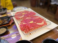 铺天盖地顶级澳牛肉火焰寿司-仙隐小鹿中華の日料(正弘城店)