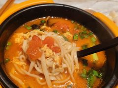 番茄鸡蛋手擀面-剪花娘子·陕西面馆(上海川沙百联店)