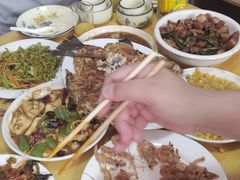 -北京龙庆四季香农家饭庄·灶台鱼·碳烤虹鳟鱼(龙庆峡店)