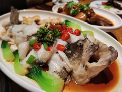 椒麻鲈鱼-一澜江宴·江景地标楚菜(江滩公园店)