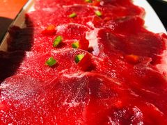 现切牛肉-谭鸭血老火锅(龙湖宝山天街店)