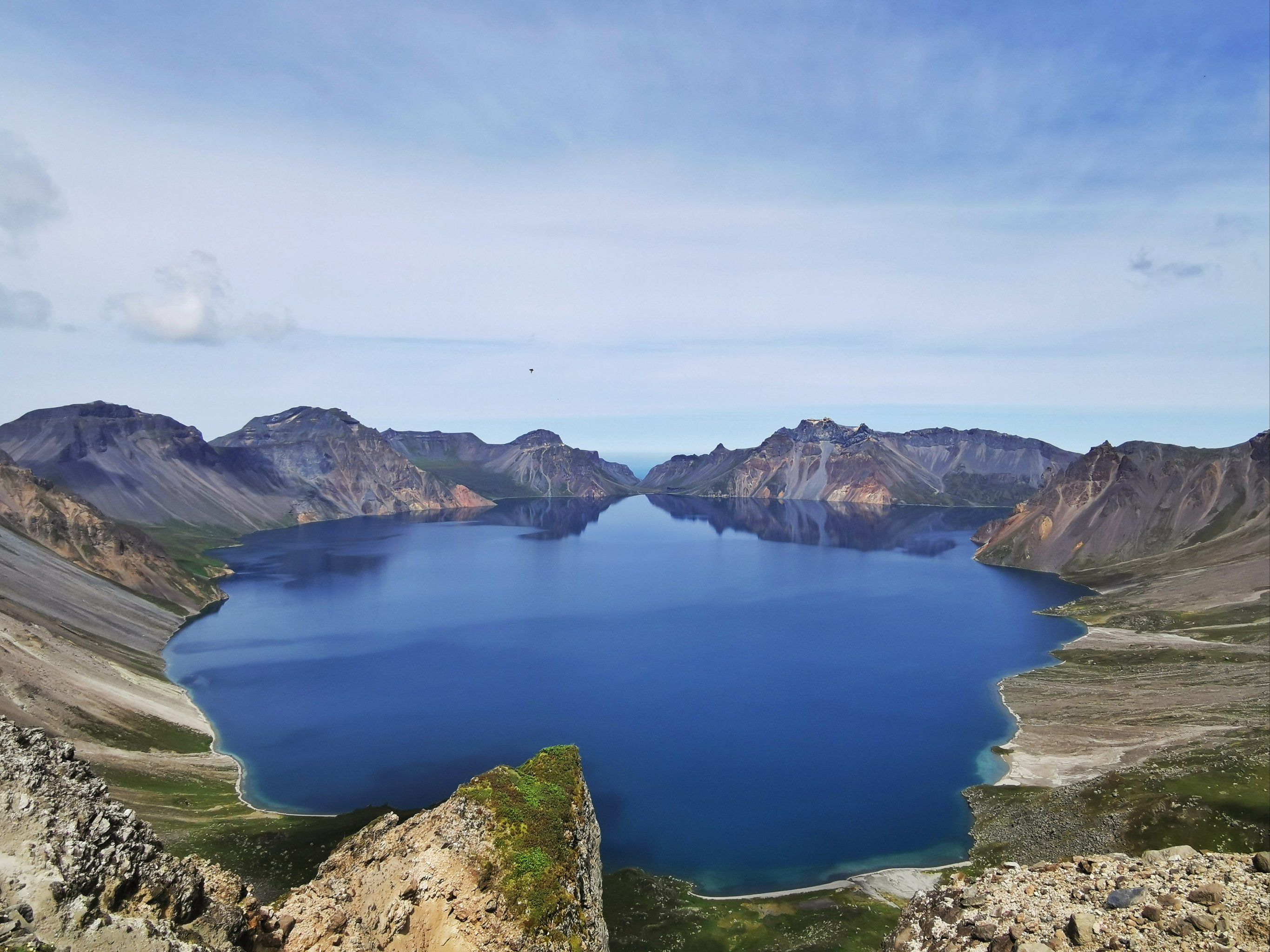 长白山天池,神圣,美丽的风景,让人留恋不