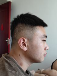 点击看大图 -极客侠男士假发定制补发