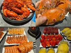 -舟市水产蒸汽活海鲜自助(卓悦汇店)