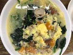 金银蛋浸菠菜-翡翠拉面小笼包(机场DFS店)