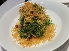 巧拌豆苗-四季民福烤鸭店(王府井灯市口店)