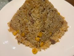 牛肉粒炒饭-彩蝶谷美食廊·粤式经典南番顺·铁板烧烤泰风味(广州长隆酒店)