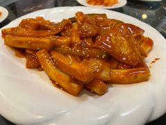 鱼饼炒年糕-桃园中华料理炸酱面(燕儿岛路店)