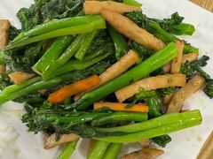 菜心炒素玉松-佛有缘素食馆·荔湾老字号(陈家祠首店)