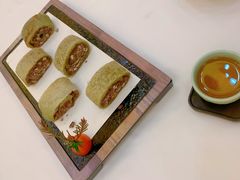 绿茶红豆薄撑-顺德人家食府(黄金广场店)