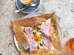 巴黎火腿鸡蛋芝士蘑菇可丽饼-RAC BAR(安福路店)