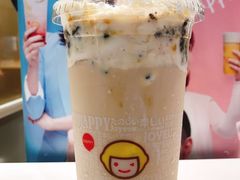 半熟蛋糕珍珠奶茶-快乐柠檬happylemon(日月光店)