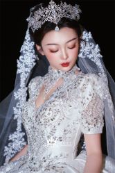 点击看大图 -艾拉·女王婚纱礼服馆