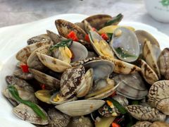姜葱炒花甲-众味海鲜大排档·活海鲜·潮汕味(南澳店)