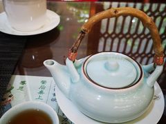 松茸茶-大佛寺高级素食自助餐厅