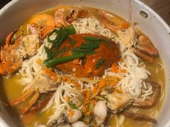 膏蟹拌面-十面欢腾·海鲜面·台式Bistro(长乐路店)