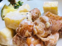 菠萝油条虾-鹿港小镇(黄金店)